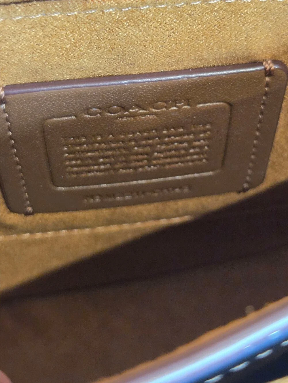Coach Morgan Saddle Bag In Signature Chambray (Style CH143)